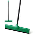 Pet Hair Rubber Broom with Squeegee | 61" Handle